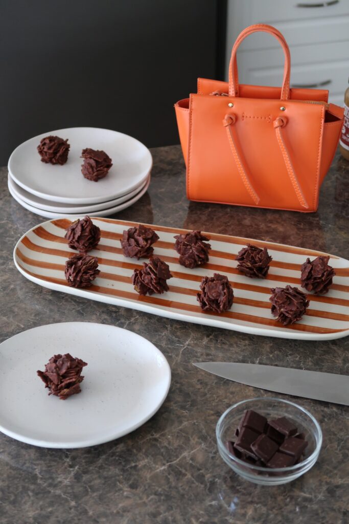 5-Ingredient Choc Corn Chip Clusters