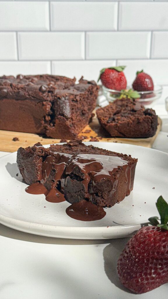 Healthier Double Chocolate Banana Bread