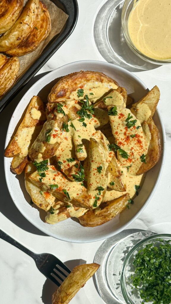 Nacho Cheese Potatoes