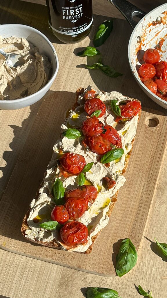 Whipped Ricotta Garlic Ciabatta