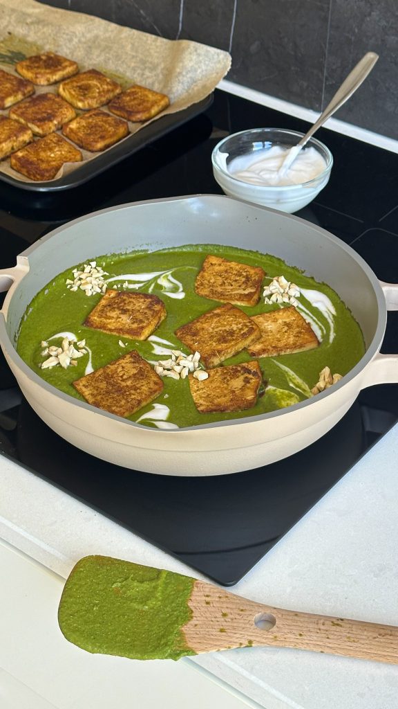 Vegan Palak Paneer