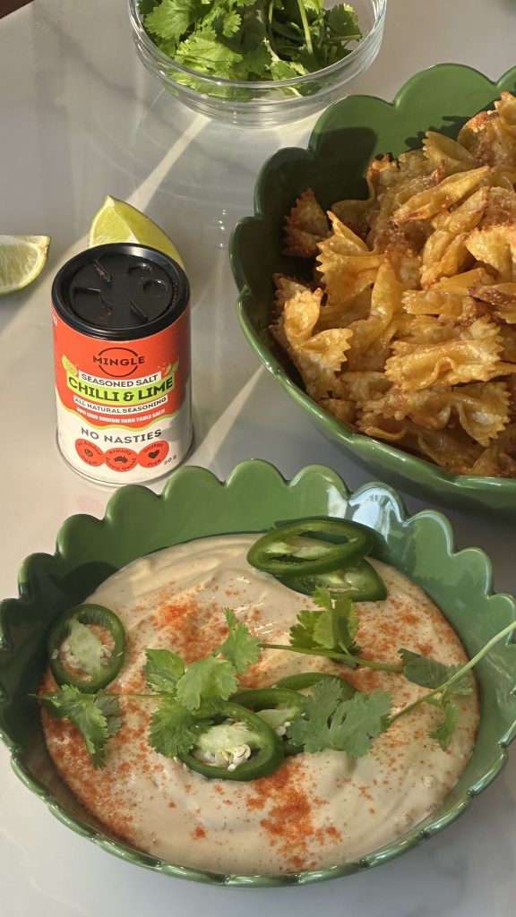 Viral Pasta Chips with Plant-Based Queso