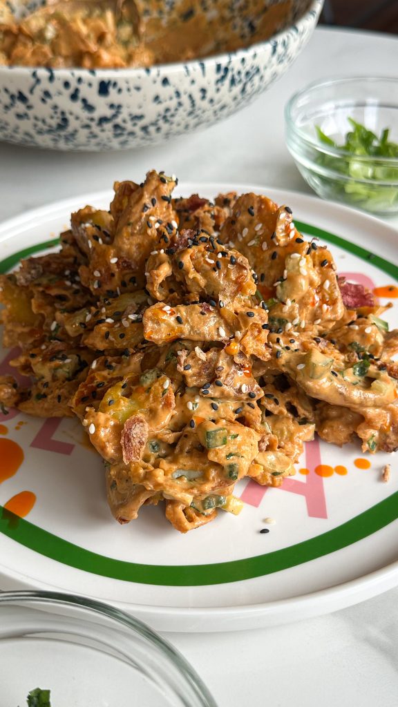 Crispy Potato Gochujang Salad