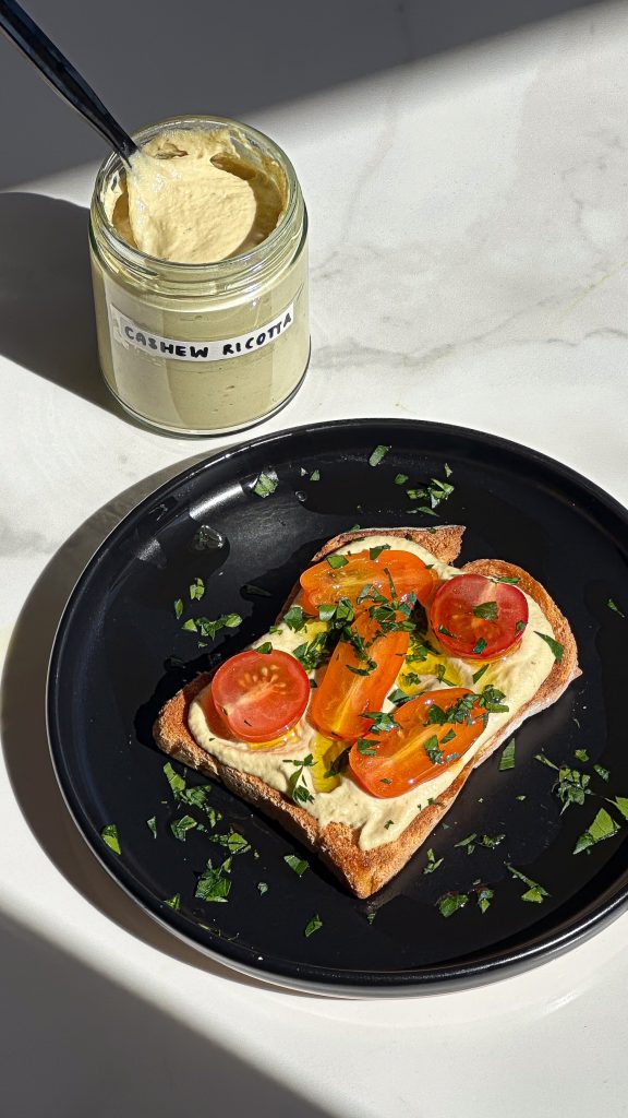 5 Ingredient Cashew Ricotta