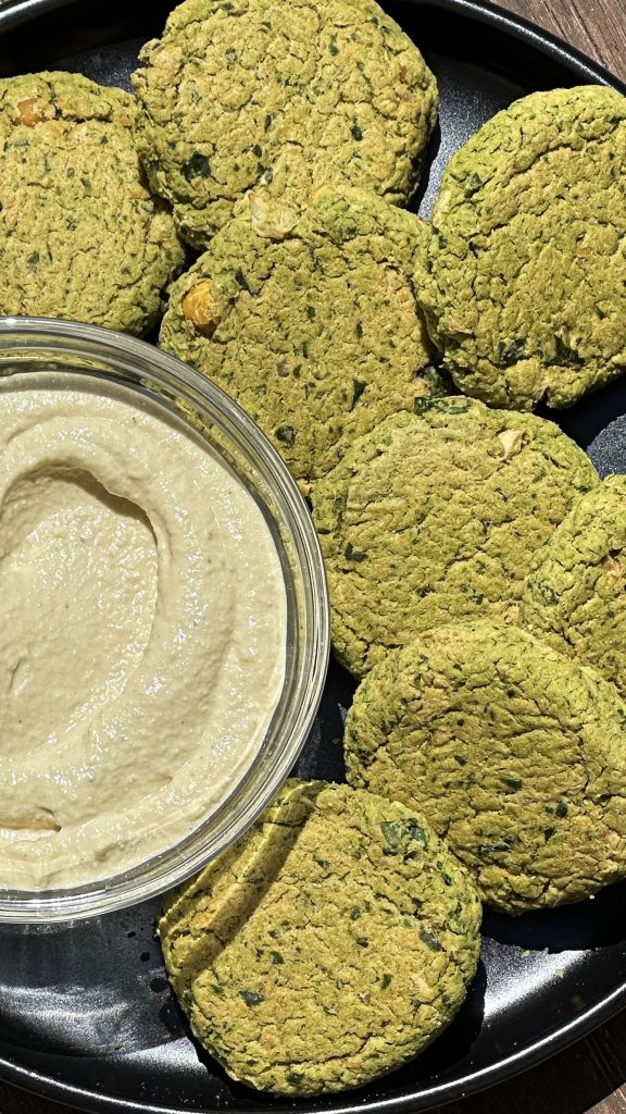 5 Ingredient Baked Falafels