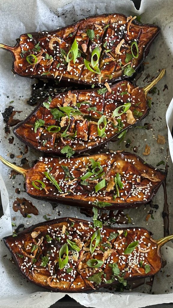 5 Ingredient Miso Eggplant