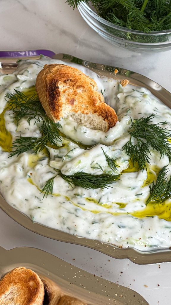 5 Ingredient Coconut Tzatziki