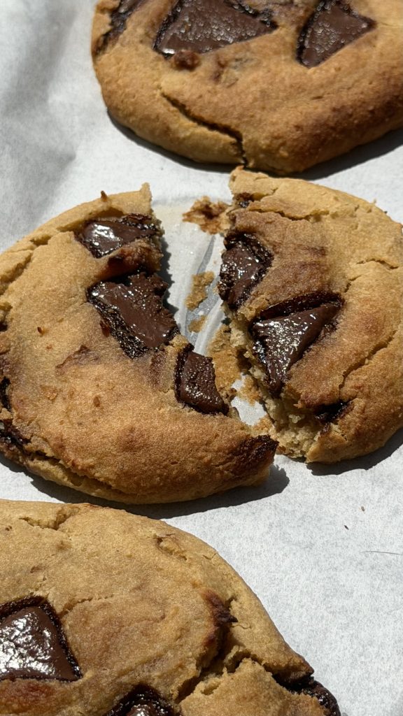 Chickpea Banana Cake Cookies