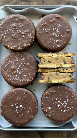 5-Ingredient Cookie Dough Biscuits